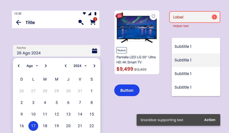 Reconstrucción de la librería Android durante el rebrand de Coppel